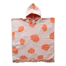 Load image into Gallery viewer, Hooded Poncho Towel | Sea Shell
